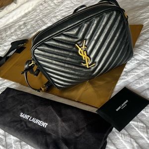 LOU CAMERA BAG IN QUILTED LEATHER